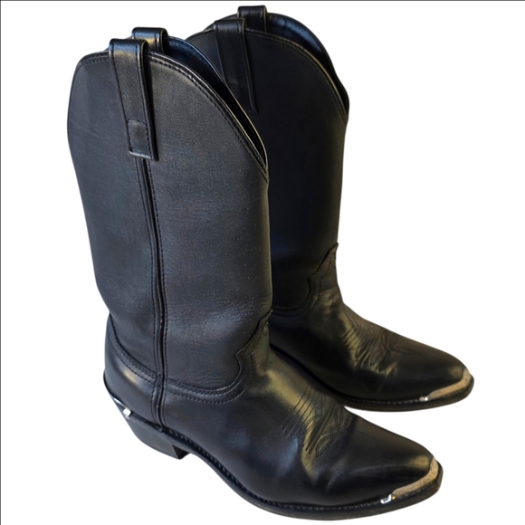 Laredo Dingo Black Western Westernwear Cowboycore Dress Casual Cowboy Boots 9.5